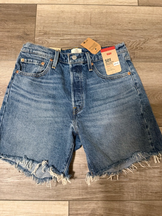Levi's Pants - Levi's Blue Denim 501 Mid-High Shorts with Tags